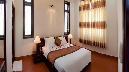 Gian phòng được thiết kế tối giản