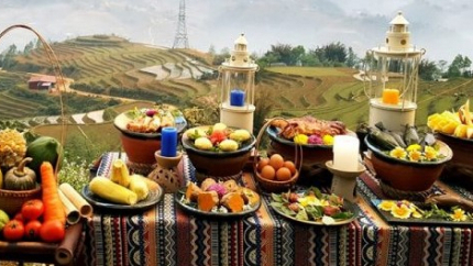 Buffet sáng SaPa Clay House - Mountain Retreat