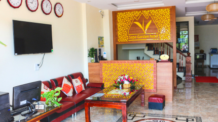 Quầy lễ tân khách sạn Sapa Garden