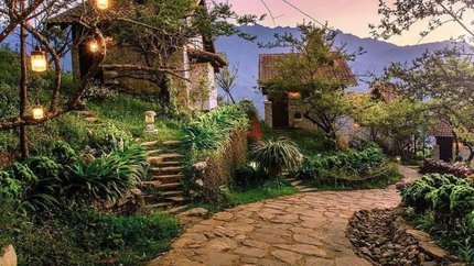 Resort với không gian thơ mộng
