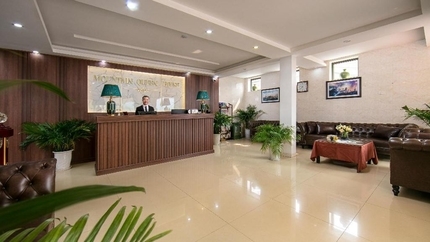 Khu vực sảnh lễ tân khách sạn