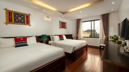 Phòng Family Room của khách sạn Sapa 3* Mountain Queen House