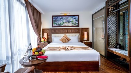 Phòng Deluxe với view hướng ra thành phố