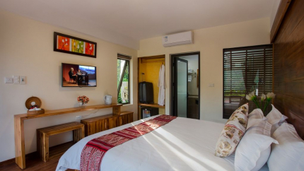 Không gian của phòng Deluxe