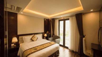 Phòng Deluxe Giường Đôi Sapa Wings Hotel