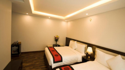 Phòng Deluxe 2 Giường Đôi Khách sạn Sapa Wings