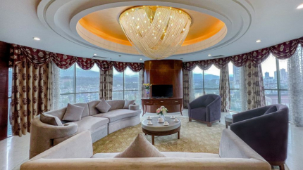 Không gian của hạng phòng President Suite
