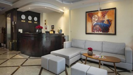Quầy lễ tân tại Sapphire Sapa Hotel