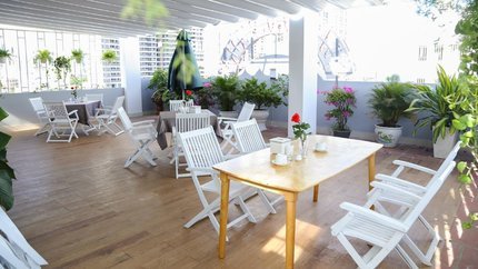 Phòng Ăn Rất Thoáng Và Rộng