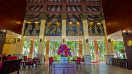 Sảnh chờ rộng rãi