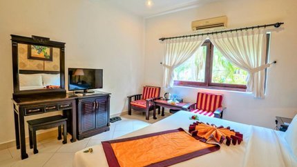 Không gian phòng đầy đủ tiện nghi