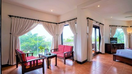 Không gian phòng thoáng đãng