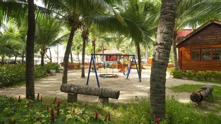 Khu vui chơi rộng rãi