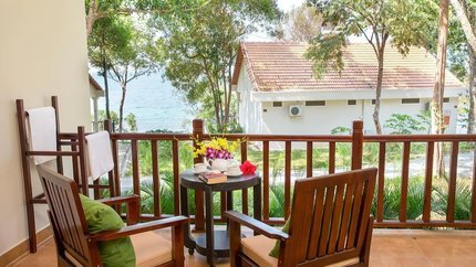 Ban công rộng rãi, thoải mái, thư dãn