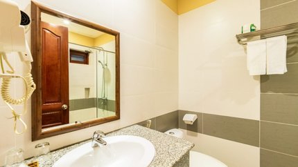 Phòng tắm đầy đủ tiện nghi