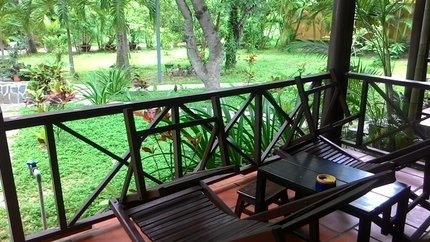 Ban công thư dãn thoải mái