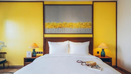 Phòng Studio with River view tại Seahorse Hotel