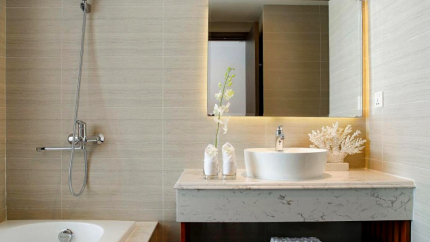 Phòng tắm Seana Suite tại Seana Hotel
