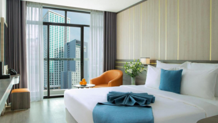 Phòng FAMILY Connecting City View Double/Twin tại Seana Nha Trang 4 Sao