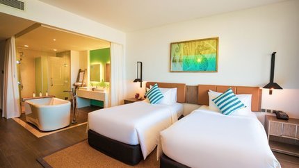 Phòng Premium City View 2 giường ngủ
