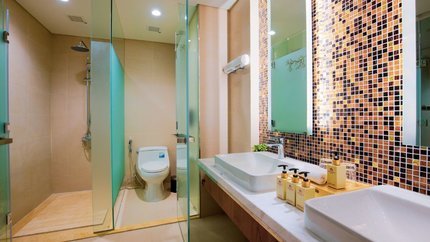 Phòng tắm đầy đủ tiện nghi