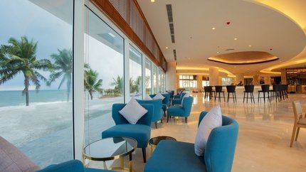 Sảnh chờ của resort
