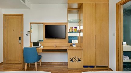 Phòng đơn giản lịch sự