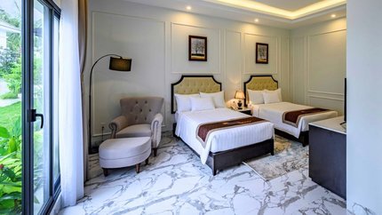 Thiết kế ấm cúng của phòng