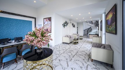 Khu vực sảnh khách sạn