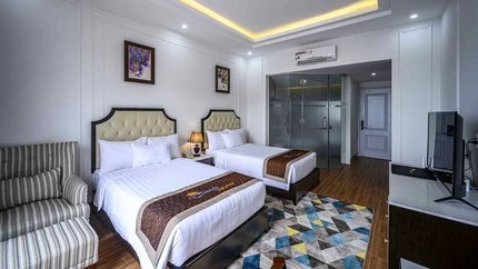 Phòng trang bị đầy đủ tiện nghi