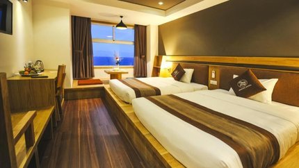 Căn phòng vô cùng tiện nghi