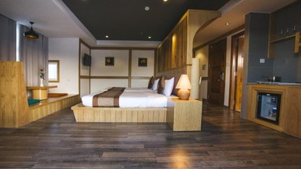 Căn phòng với thiết kế sang trọng