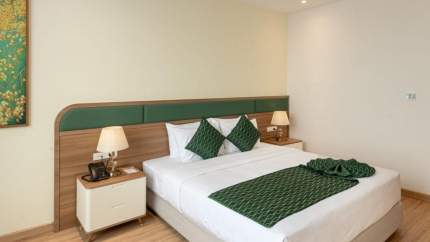 Phòng Deluxe tại Selegend Hotel ThaiBinh 4 sao