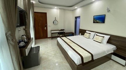 Không gian rộng, phòng có tivi