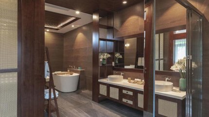 Phòng vệ sinh villa 3 phòng ngủ