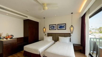 Phòng hướng về phía thành phố xinh đẹp