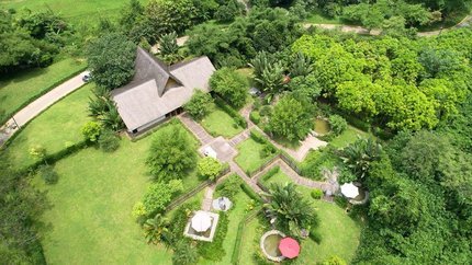 Quang cảnh mộc mạc, giản dị tại resort