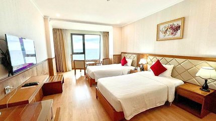 Phòng Premium Ocean View Twin Bedroom
