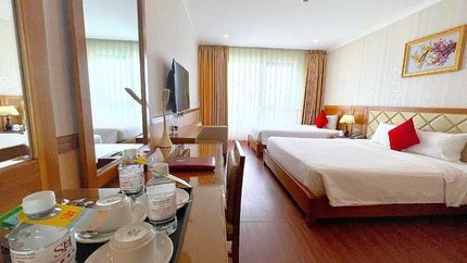 Phòng được cung cấp đầy đủ tiện ích