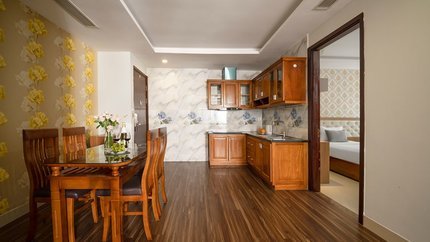 Phòng bếp của Apartment