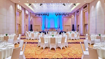 Phòng tiệc sống động