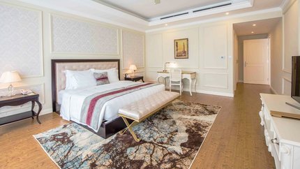 Không gian nghỉ ngơi tại villa 3 phòng ngủ