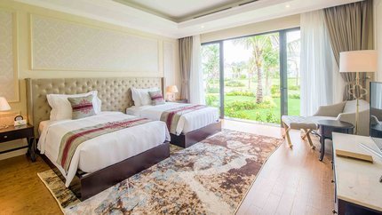 Không gian phòng ngủ của villa 2 Bedroom