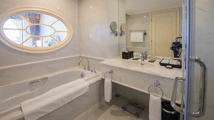 Nhà vệ sinh của phòng Deluxe Ocean View