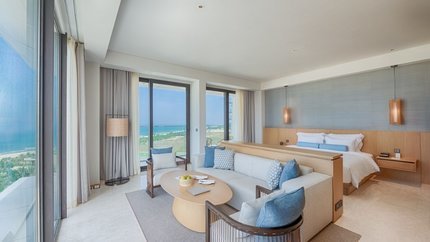 Corner Suite Room Double Bedroom