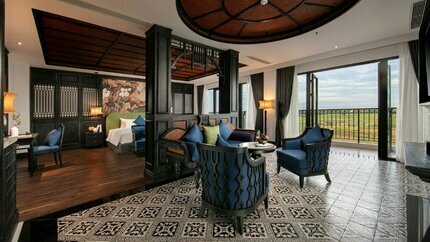 Không gian làm việc, uống trà riêng biệt