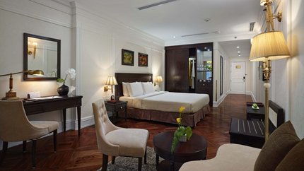 Không gian phòng ấm cúng