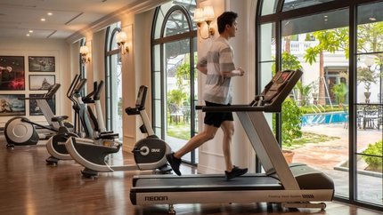 Phòng tập gym hiện đại