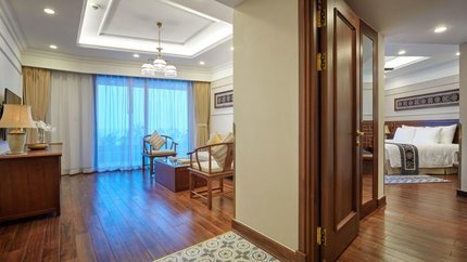 Không gian phòng mở, rộng lớn và tiện nghi