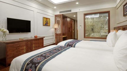 Phòng Classic Hướng Vườn 2 giường đơn